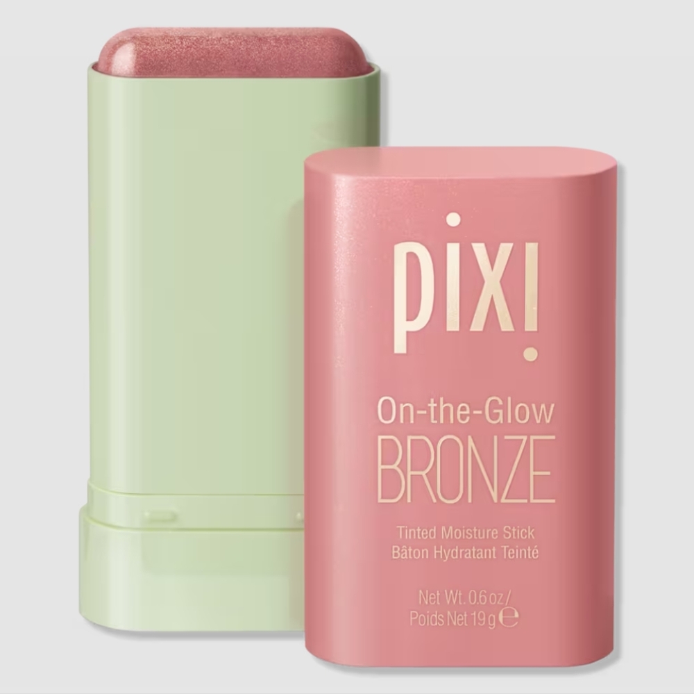 Pixi On-the-Glow Bronze Tinted Moisture Stick-color:warm glow-NIB